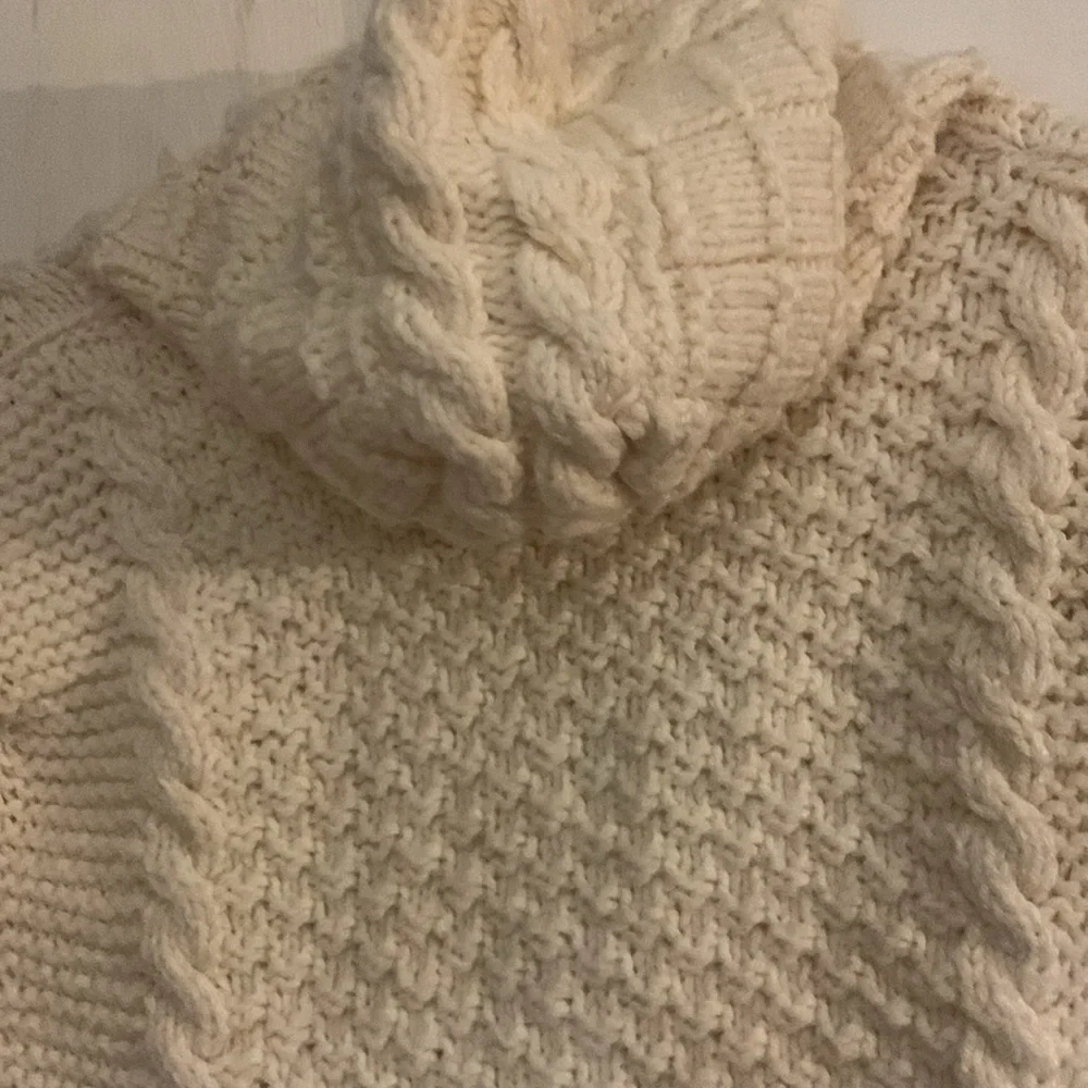OOAK Baby Bunting Hand-crafted Sleep Sack Fisherman Knit style unique gift